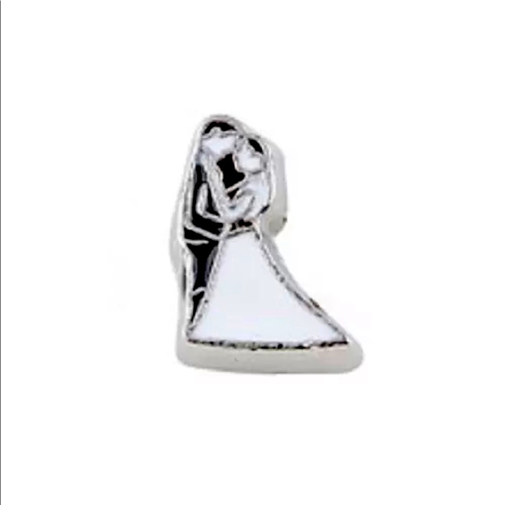 👰‍♀️ BRIDE & GROOM FLOATING LOCKET CHARM 👰‍♀️